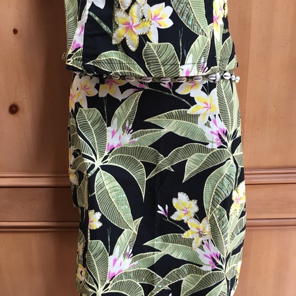 NWT Haven Bleu Strapless Bustier Skirt Set LUAU - Picture 4 of 8